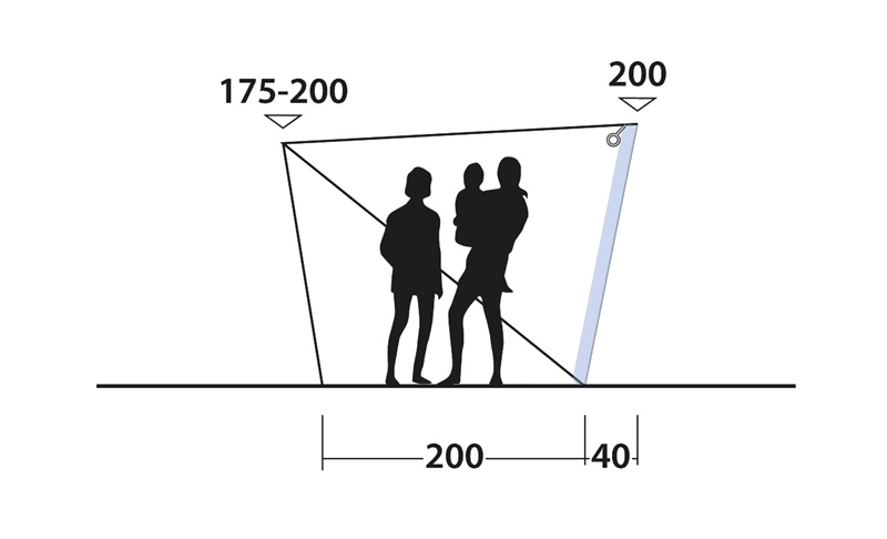 Outwell Touring Shelter Air Awning 2023 4 Outwell Touring Shelter Air Awning 2023 - Image 4