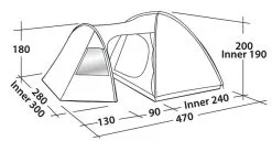 Easy Camp Eclipse 500 Tent 2023 9 Easy Camp Eclipse 500 Tent 2023 -Cheap Awning Store 34164 3