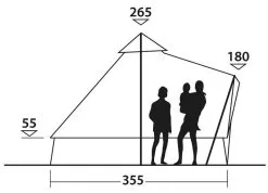 Easy Camp Moonlight Bell Tipi Tent 2023 -Cheap Awning Store 34183 4
