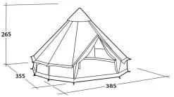 Easy Camp Moonlight Bell Tipi Tent 2023 -Cheap Awning Store 34183 6