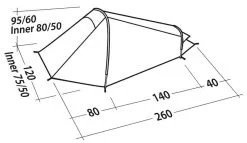 Easy Camp Geminga 100 Compact Tent 2023 -Cheap Awning Store 34186 16