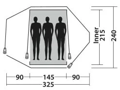 Easy Camp Vega 300 Compact Tent 2023 -Cheap Awning Store 34187 4