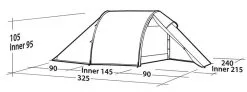 Easy Camp Vega 300 Compact Tent 2023 -Cheap Awning Store 34187 5