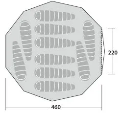 Robens Klondike Grande PRS Tent 2023 -Cheap Awning Store 34192 5