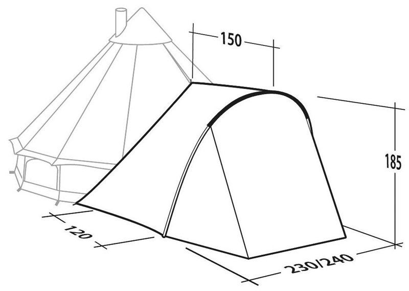Robens PRS Tipi Extension 2023 6 Robens PRS Tipi Extension 2023 - Image 6