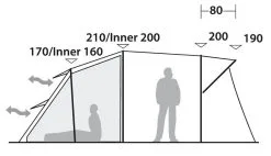 Robens Wolf Moon 5XP TC Tent 2023 -Cheap Awning Store 34196 3