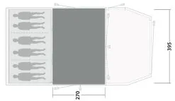 Outwell Yosemite Lake 6TC Flat Woven Carpet 2023 4 Outwell Yosemite Lake 6TC Flat Woven Carpet 2023 -Cheap Awning Store 34204 1