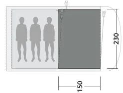 Outwell Ashwood 3 Flat Woven Carpet 2023 4 Outwell Ashwood 3 Flat Woven Carpet 2023 -Cheap Awning Store 34210 1