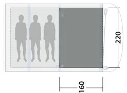 Outwell Elmdale 3PA Flat Woven Carpet 2023 -Cheap Awning Store 34213 1