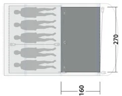 Outwell Elmdale 5PA Flat Woven Carpet 2023 -Cheap Awning Store 34214 1