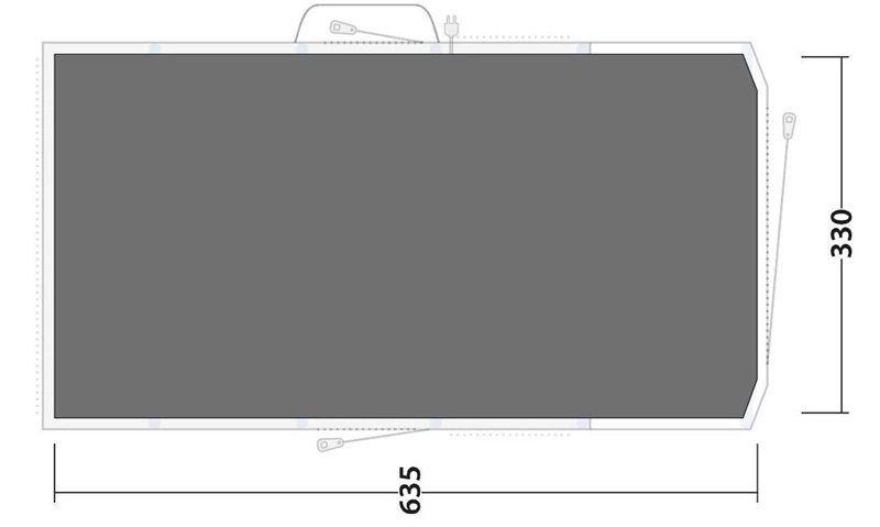 Outwell Sundale 5PA Footprint Groundsheet 2023 2 Outwell Sundale 5PA Footprint Groundsheet 2023 - Image 2