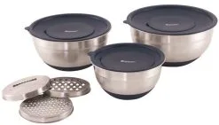 Outwell Chef Bowl Set With Lids & Graters