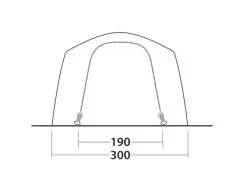 Outwell Yosemite Lake 4TC Tent Package Deal 2023 -Cheap Awning Store 34328 5