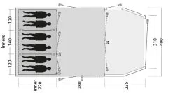 Outwell Yosemite Lake 6TC Tent Package Deal 2023 44 Outwell Yosemite Lake 6TC Tent Package Deal 2023 -Cheap Awning Store 34332 3