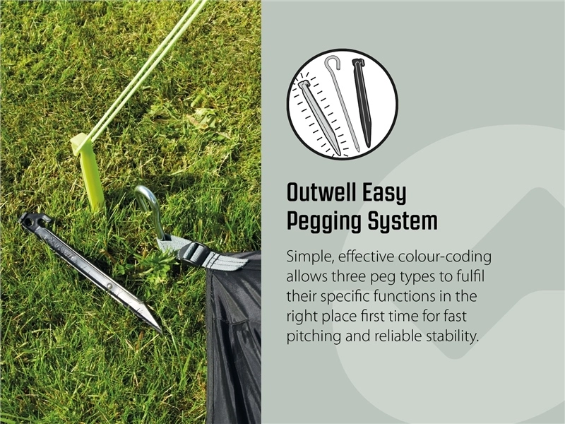 Outwell Hayward Lake 4ATC Air Tent Package Deal 2023 27 Outwell Hayward Lake 4ATC Air Tent Package Deal 2023 - Image 27