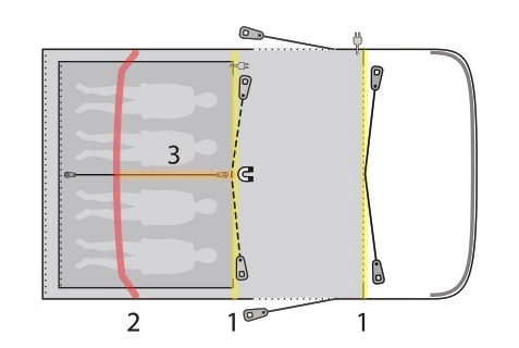 Outwell Hayward Lake 4ATC Air Tent Package Deal 2023 8 Outwell Hayward Lake 4ATC Air Tent Package Deal 2023 - Image 8