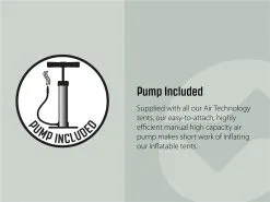 Outwell Hayward Lake 6ATC Air Tent Package Deal 2023 -Cheap Awning Store 34338 38