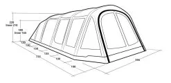 Outwell Wood Lake 6ATC Air Tent Package Deal 2023 -Cheap Awning Store 34339 20