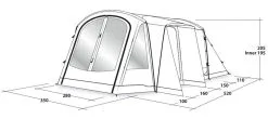 Outwell Nevada 5PE Tent Package Deal 2023 -Cheap Awning Store 34343 14