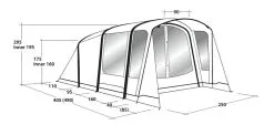 Outwell Elmdale 3PA Air Tent Package Deal 2023 -Cheap Awning Store 34346 2