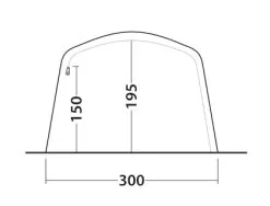 Outwell Elmdale 5PA Air Tent Package Deal 2023 -Cheap Awning Store 34354 5