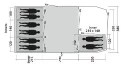 Outwell Winwood 8 Tent Package Deal 2023 -Cheap Awning Store 34372 5