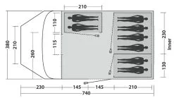 Easy Camp Palmdale 800 Lux Tent Package Deal 2023 -Cheap Awning Store 34374 3