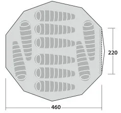 Robens Klondike Grande PRS Tent Package Deal 2023 -Cheap Awning Store 34375 6