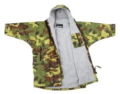 Dryrobe Advance Kids Long Sleeve Changing Robe - Camo/Grey - Age 10-13 -Cheap Awning Store 34454 2