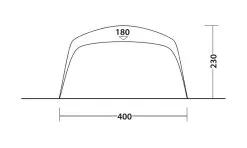 Outwell Lounge Tent Connector - M -Cheap Awning Store 34458 15
