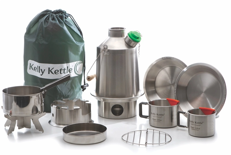Kelly Kettle Ultimate Scout Kit - Stainless Steel 1 Kelly Kettle Ultimate Scout Kit - Stainless Steel