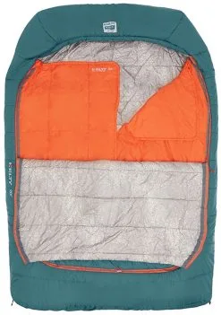 Kelty Tru Comfort Doublewide Sleeping Bag - Deep Teal