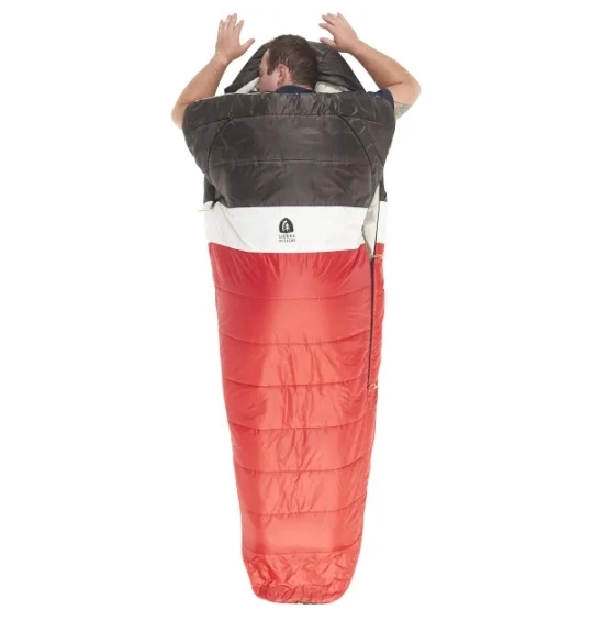 Sierra Designs Synthesis 20 Sleeping Bag - Regular 4 Sierra Designs Synthesis 20 Sleeping Bag - Regular - Image 4
