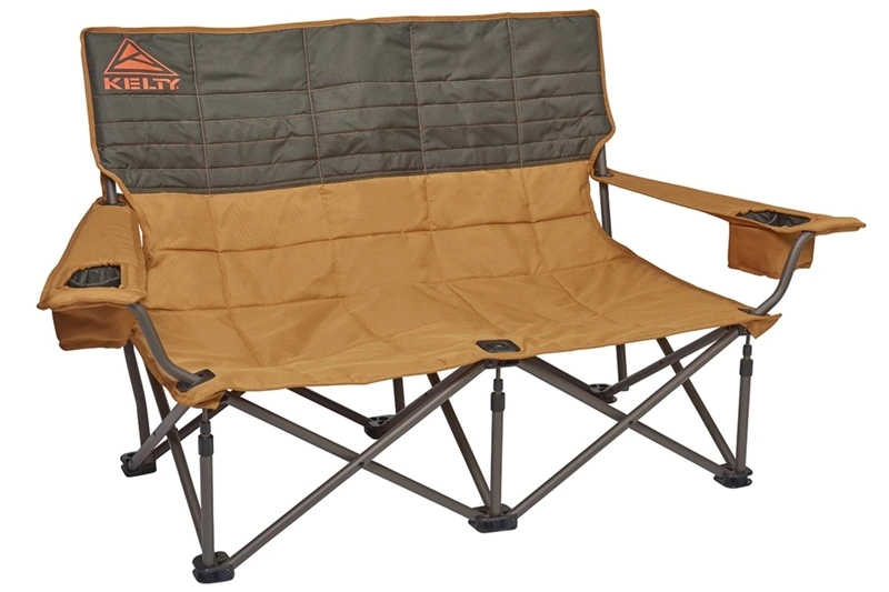 Kelty Low Loveseat Double Camping Chair - Canyon Brown / Beluga 4 Kelty Low Loveseat Double Camping Chair - Canyon Brown / Beluga - Image 4