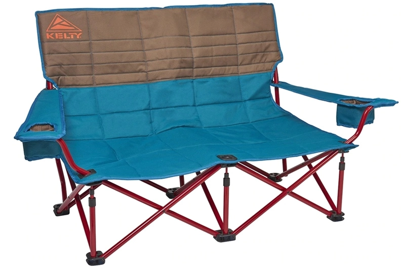 Kelty Low Loveseat Double Camping Chair - Canyon Brown / Beluga 1 Kelty Low Loveseat Double Camping Chair - Canyon Brown / Beluga