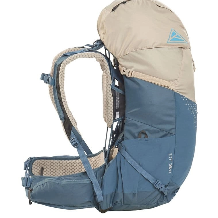 Kelty ZYP 38 Litre Womens Rucksack - Sand / Tapestry 2 Kelty ZYP 38 Litre Womens Rucksack - Sand / Tapestry - Image 2