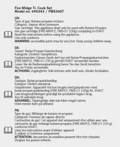 Robens Fire Midge Ti. Cook Set 27 Robens Fire Midge Ti. Cook Set -Cheap Awning Store 34796 13