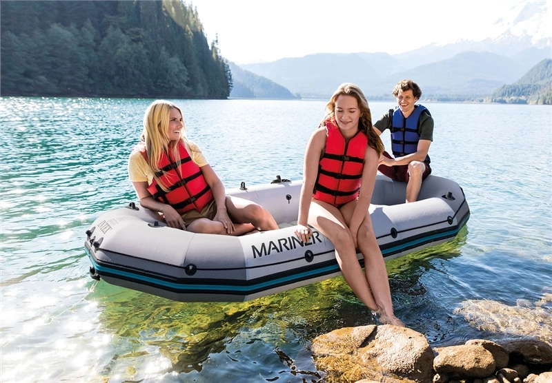 Intex Mariner 3 Inflatable Boat Set 2 Intex Mariner 3 Inflatable Boat Set - Image 2