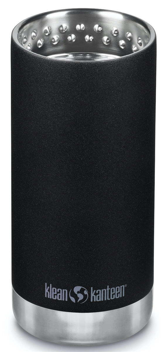 Klean Kanteen Insulated TKWide 12oz (355ml) Black Bottle - With Café Cap 2 Klean Kanteen Insulated TKWide 12oz (355ml) Black Bottle - With Café Cap - Image 2