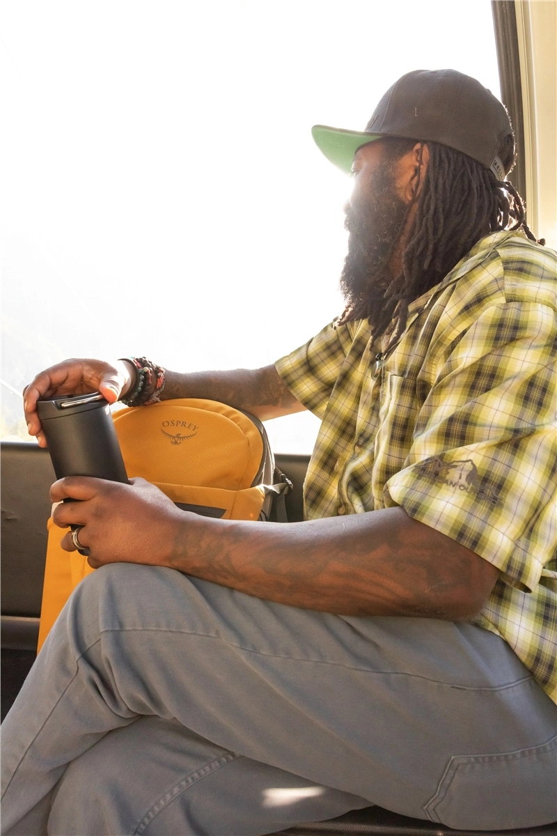 Klean Kanteen Insulated TKWide 12oz (355ml) Black Bottle - With Café Cap 6 Klean Kanteen Insulated TKWide 12oz (355ml) Black Bottle - With Café Cap - Image 6