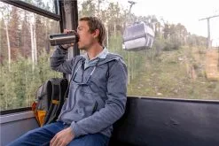 Klean Kanteen Insulated TKWide 12oz (355ml) Brushed Stainless Bottle - With Café Cap -Cheap Awning Store 34835 2