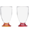 Flamefield Acrylic Juice Glasses - Pack Of 4
