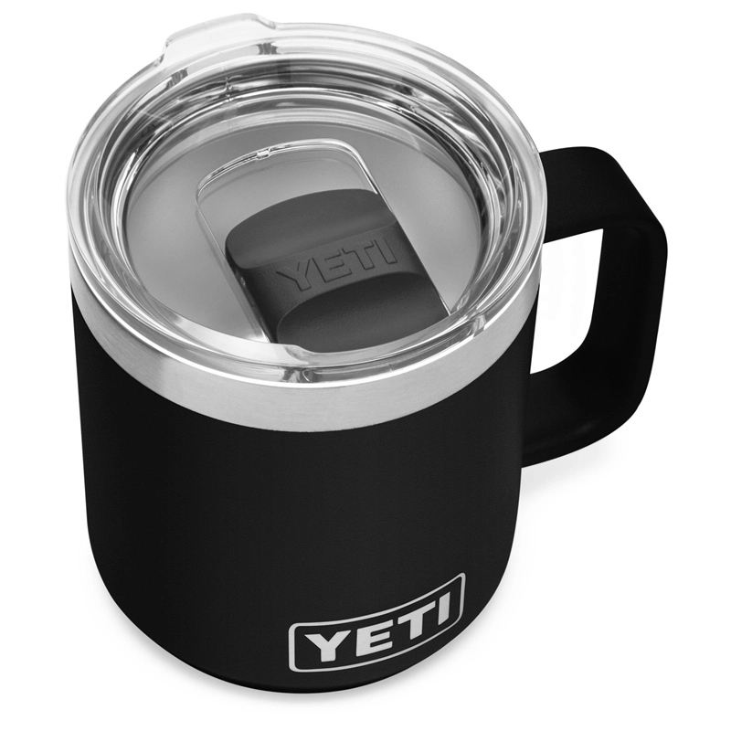 Yeti Rambler 10oz (296ml) Mug With Magslider Lid - Black 7 Yeti Rambler 10oz (296ml) Mug With Magslider Lid - Black - Image 7
