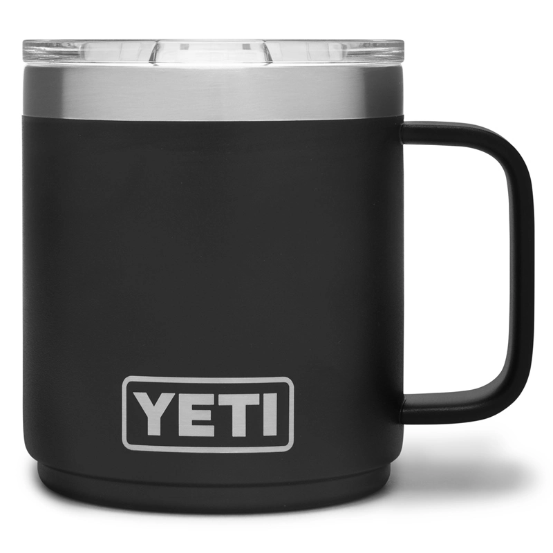 Yeti Rambler 10oz (296ml) Mug With Magslider Lid - Black 1 Yeti Rambler 10oz (296ml) Mug With Magslider Lid - Black