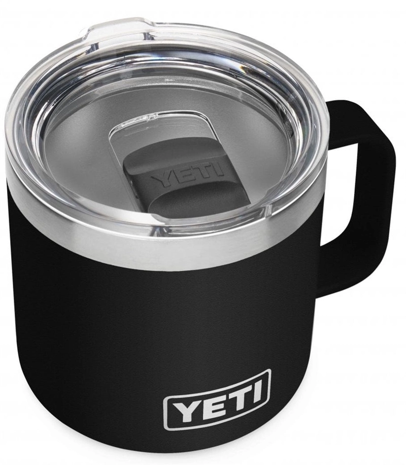 Yeti Rambler 14oz (414ml) Mug With Magslider Lid - Black 15 Yeti Rambler 14oz (414ml) Mug With Magslider Lid - Black - Image 15