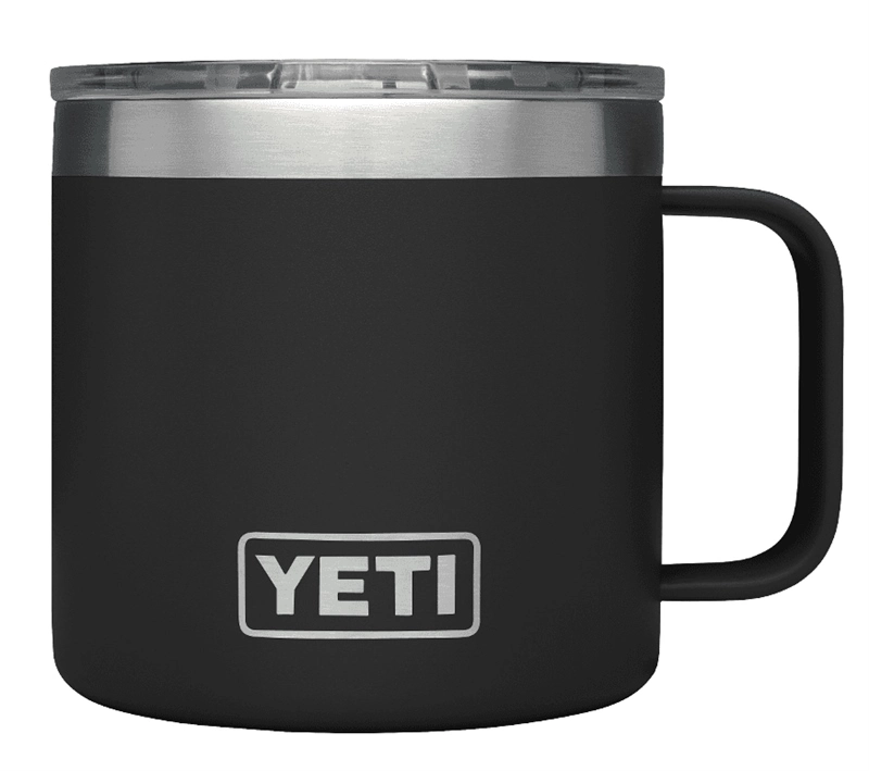 Yeti Rambler 14oz (414ml) Mug With Magslider Lid - Black 16 Yeti Rambler 14oz (414ml) Mug With Magslider Lid - Black - Image 16
