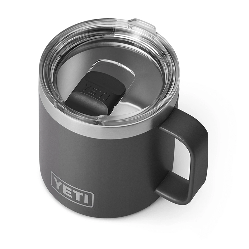 Yeti Rambler 14oz (414ml) Mug With Magslider Lid - Black 4 Yeti Rambler 14oz (414ml) Mug With Magslider Lid - Black - Image 4