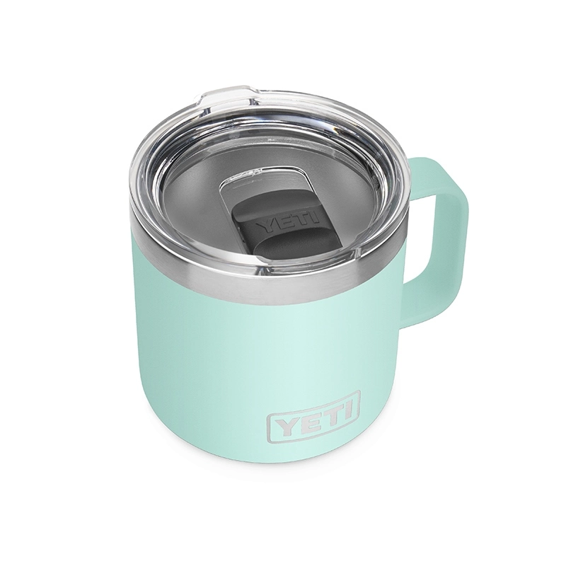 Yeti Rambler 14oz (414ml) Mug With Magslider Lid - Black 8 Yeti Rambler 14oz (414ml) Mug With Magslider Lid - Black - Image 8