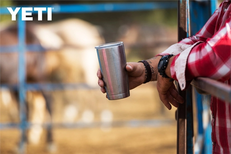 Yeti Rambler 10oz (296ml) Tumbler With Magslider Lid - Navy 8 Yeti Rambler 10oz (296ml) Tumbler With Magslider Lid - Navy - Image 8