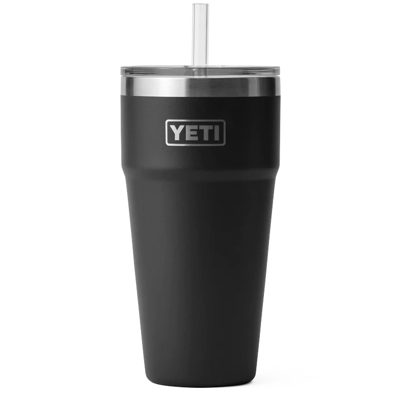 Yeti Rambler 26oz (760ml) Straw Cup - Black 2 Yeti Rambler 26oz (760ml) Straw Cup - Black - Image 2